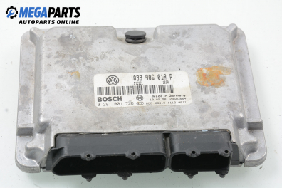 ECU for Volkswagen Passat (B5; B5.5) 1.9 TDI, 110 hp, combi, 1998 № 038 906 018 P / Bosch 0 281 001 720